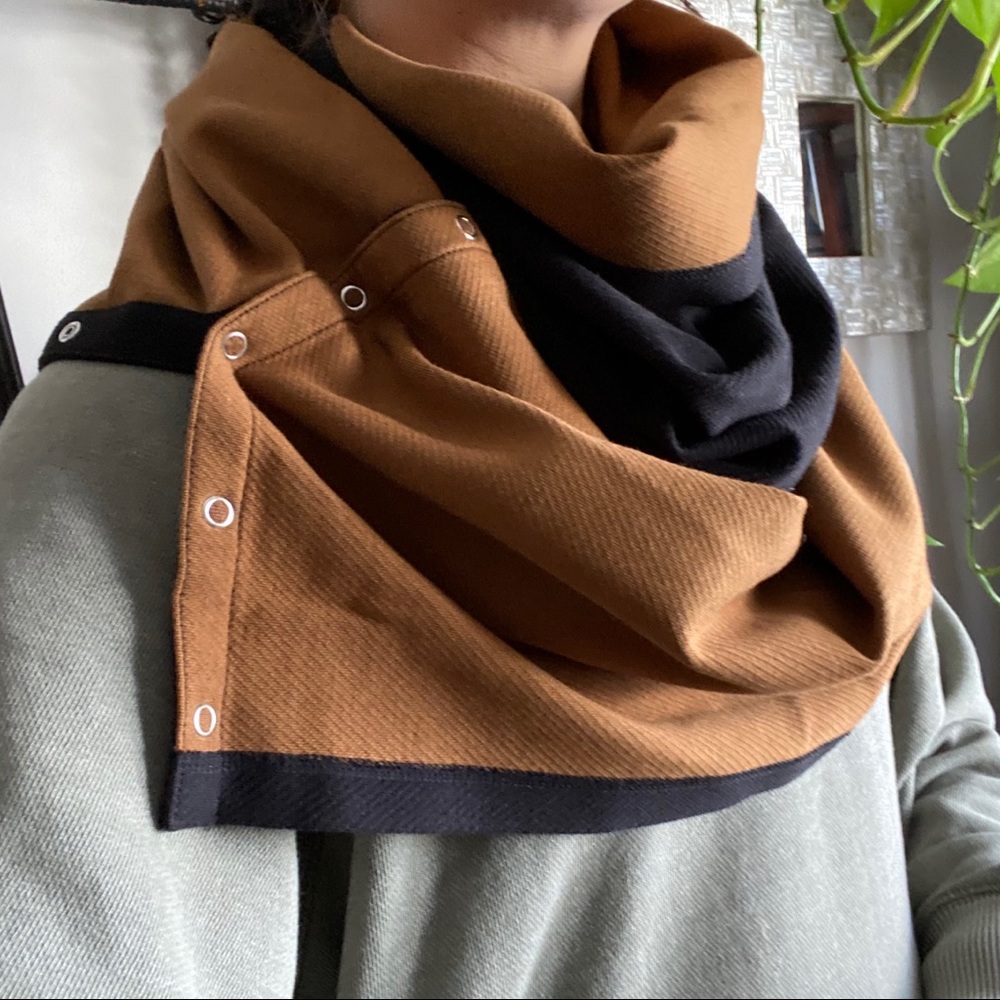 Cotton convertible scarf